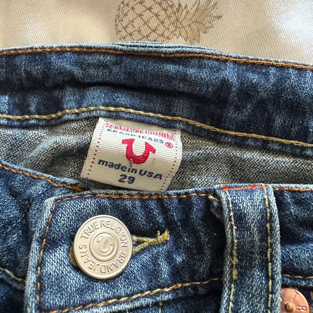 True Religion Dark Blue Men's Jeans